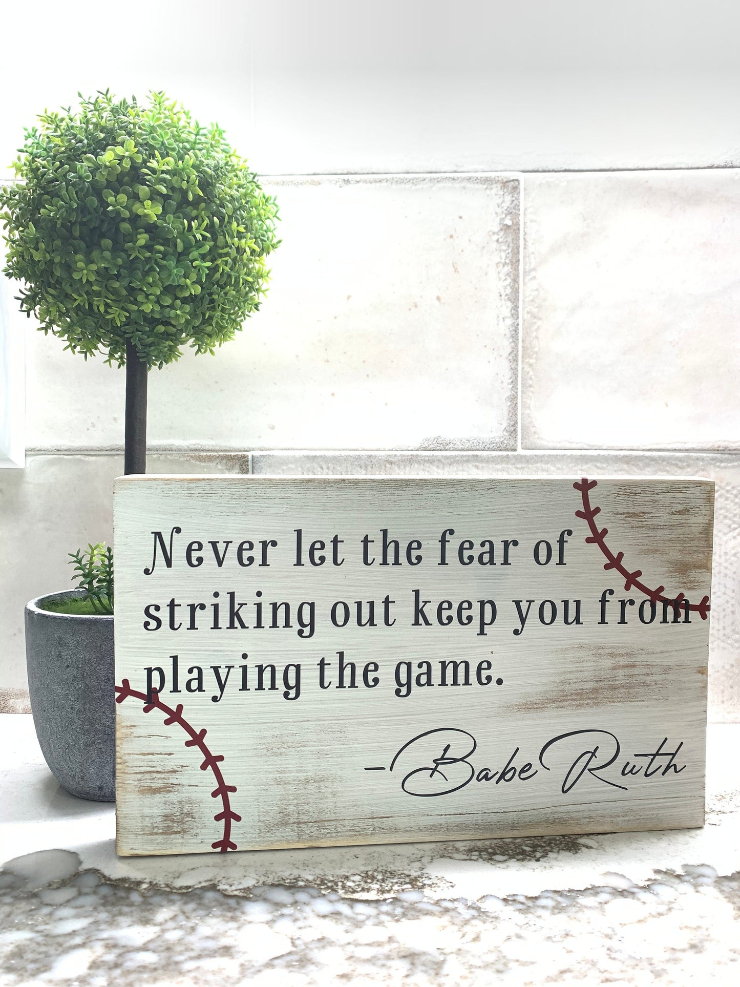 baseball sign