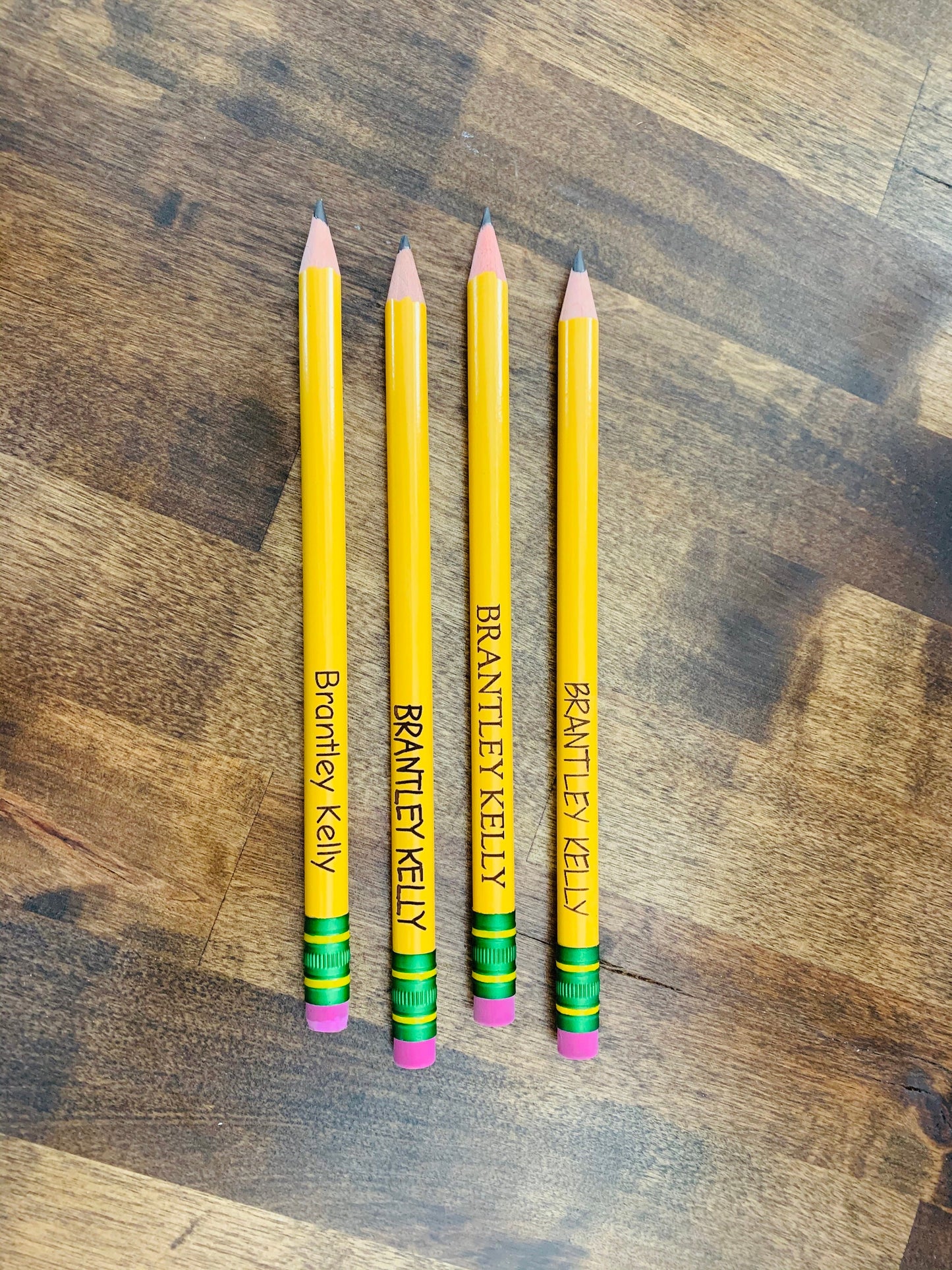 Personalized Pencils JUMBO / SET OF 12 /