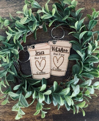 Coffee keychain (1 piece)