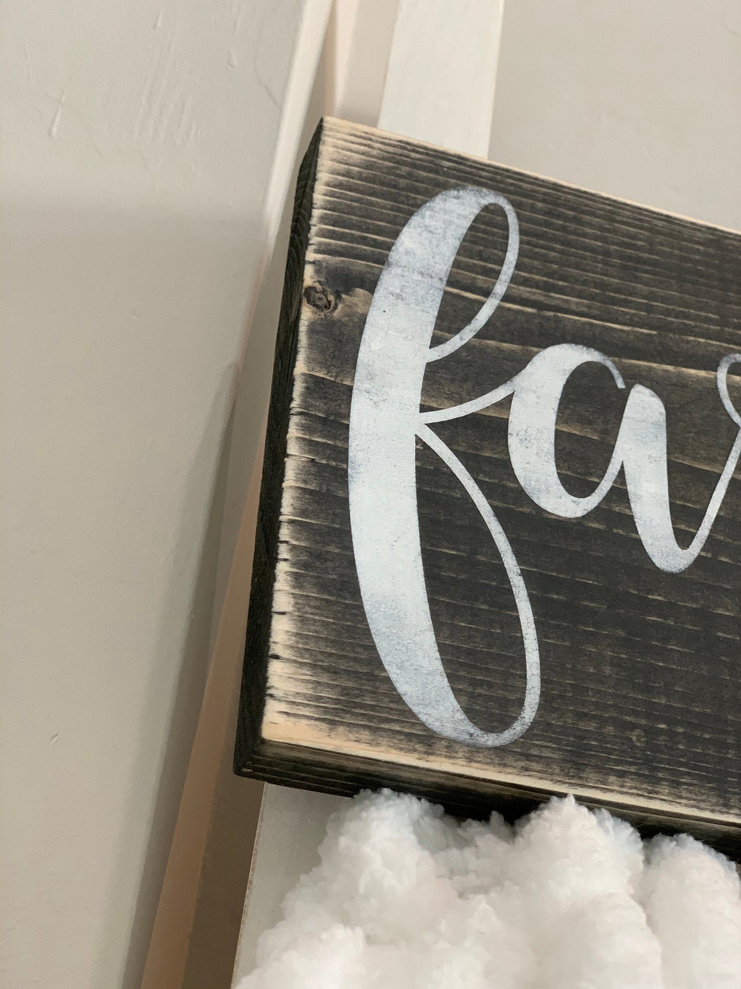 Farmhouse wood sign