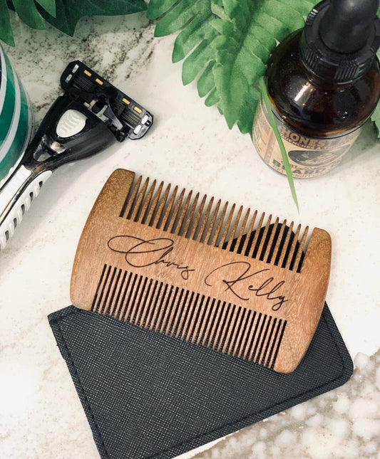 Personalized Beard comb