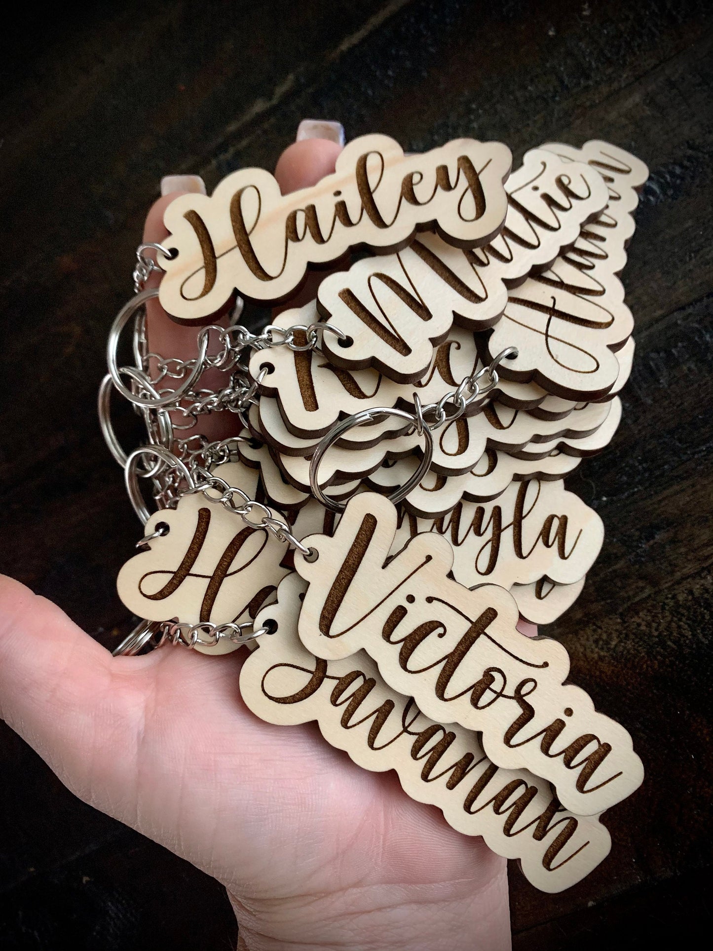 personalized name keychain (1 piece)